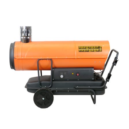 80kw Portable Indirect Diesel Heater With Flue