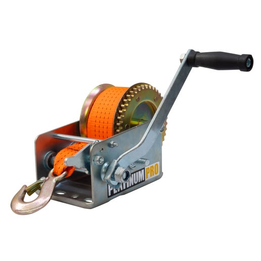 900kg Horizontal Hand Winch (with Strap) | TopmaQ